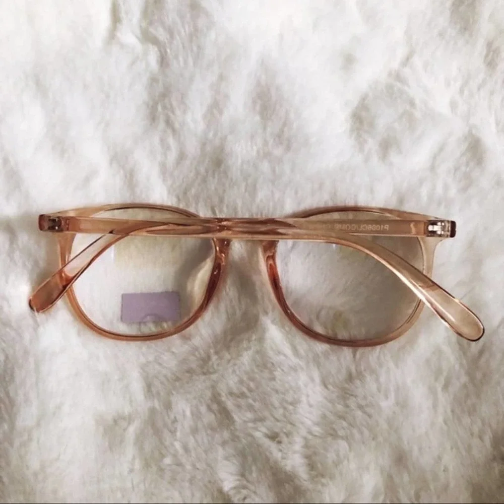 Ezra Pink Computer Blue Light Glasses - Picture 12 of 14